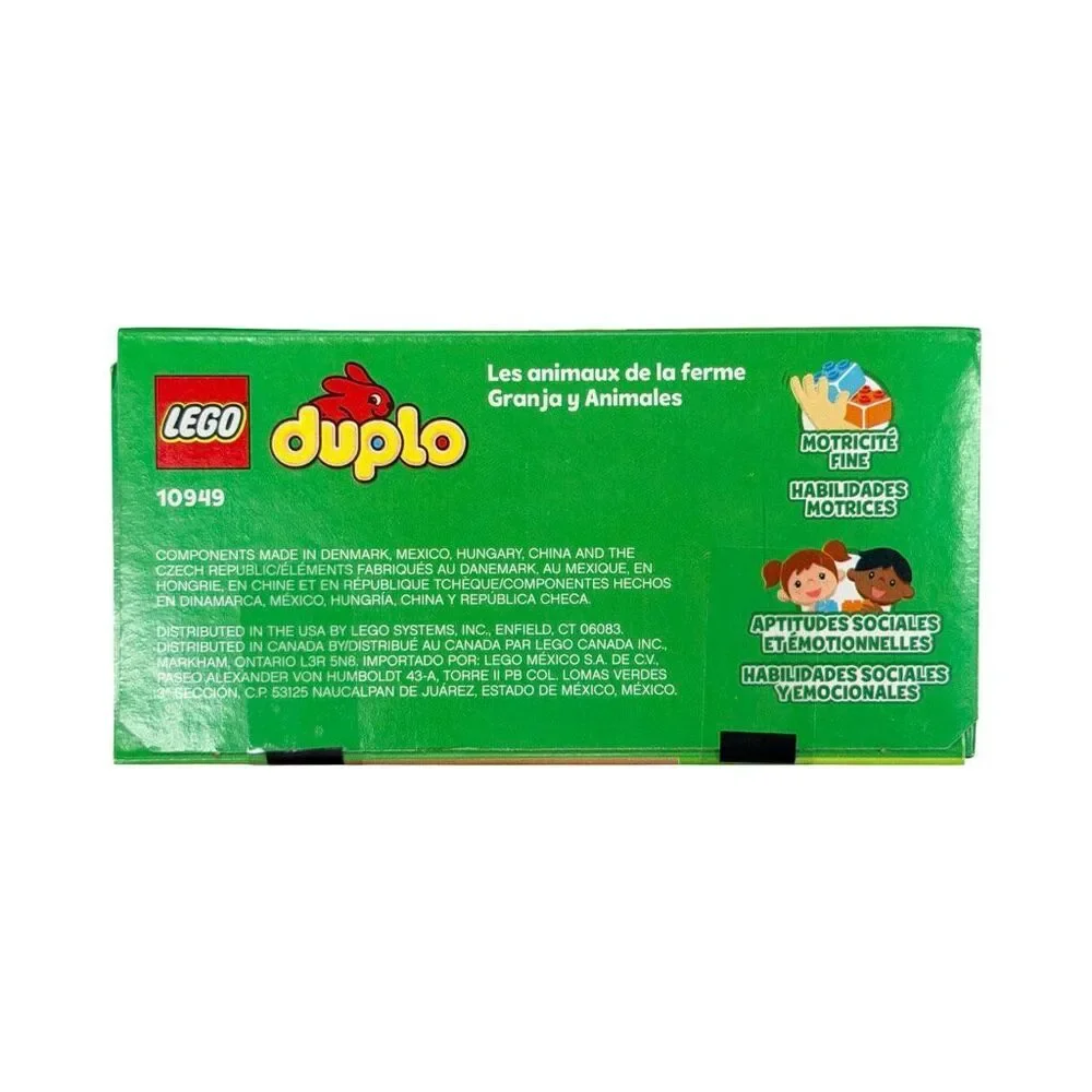 LEGO Duplo #10949 Farm Animal Care - 11 Pieces - Age 2+ - RETIRED